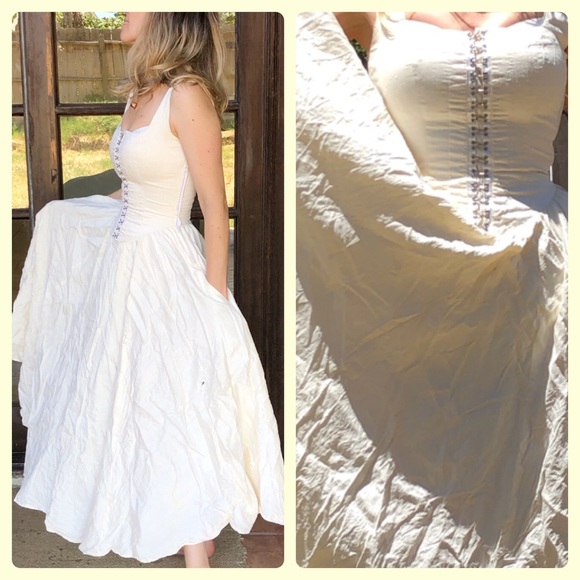 Bonnie Strauss Dresses & Skirts - Bonnie Strauss Ballerina Maxi Dress Vintage XS